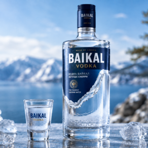 Водка Байкал Лайт на спирте Альфа 0,5 л